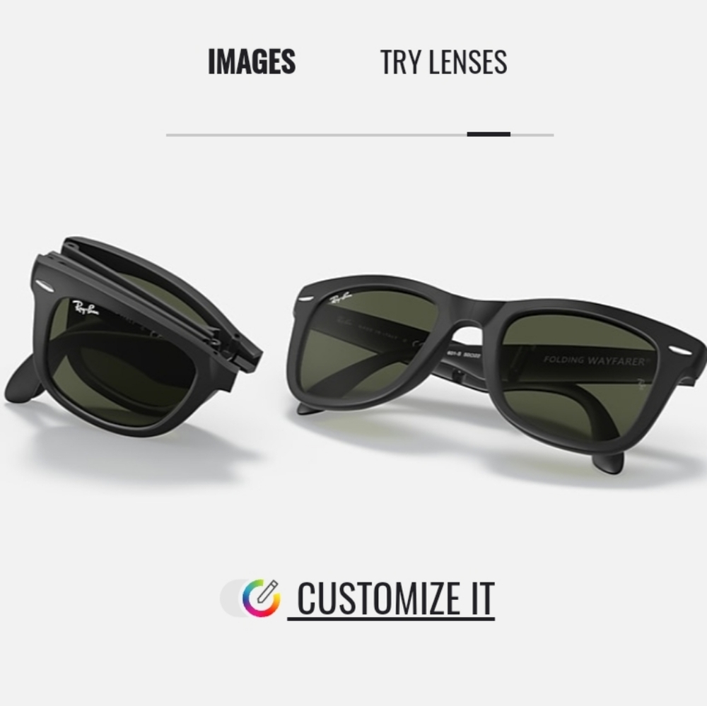 Ray Ban WAYFARER FOLDING CLASSIC

Matte black